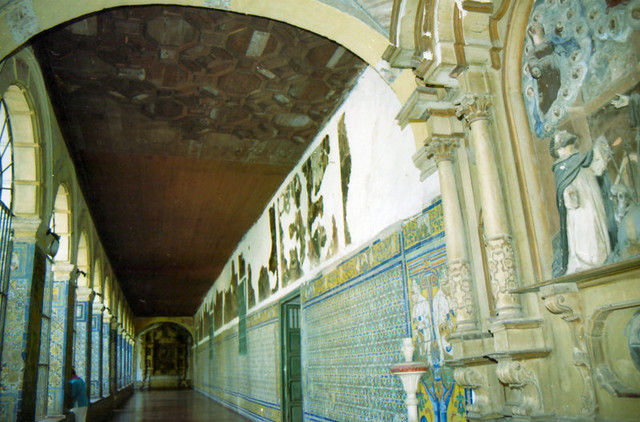 ...extensive tiled walkways display intricate craftsmanship...  