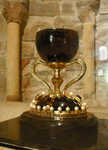 The Holy Grail at St John de la Pena or St John of the Rock, Aragon, Spain