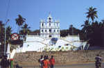 A view from the street of the exceptional Church of Our Lady of Immaculate Conception in Panaji (Panjim)...
