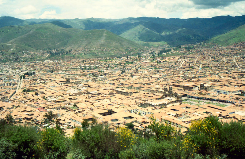 High up in the Andes mountains in the city of Quosqo, or Cuzco...