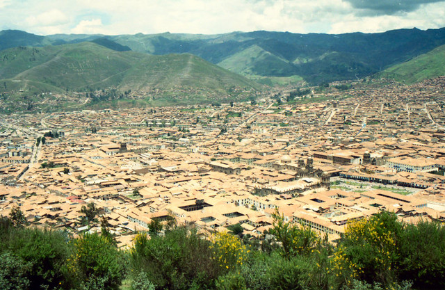 High up in the Andes mountains in the city of Quosqo, or Cuzco...