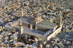 The vast Umayyad Mosque, or Grand Mosque, in the centre of Damascus is the location...